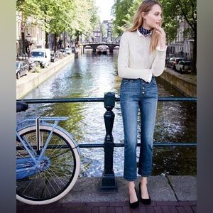 J. Crew Straightaway Jean Button Fly